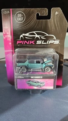 💎 GMC HUMMER EV ESCALA 1:64 JADA ROSA SLIPS SERIE Foto 1 de 3