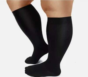 S M L XL 2XL 3XL 4XL Weite Wade Übergröße Kompressionsstrümpfe Damen Herren 20-30mmHg - Bild 1 von 17