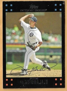 JASON GRILLI TIGRES DETROIT #61 - TOPPS CASI NUEVO- COMO NUEVO 2007 - Imagen 1 de 1