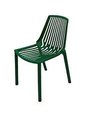 Green Plastic Stacking Chairs, Stacking Garden Chairs, Commercial Grade Chairs