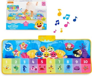 Baby Shark Dance Mat Piano Step and Sing Nickelodeon Pinkfong Official (New) - Picture 1 of 9
