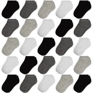 Kids Socks,Boys Toddler Ankle Socks Girls Solid Soft Children School Low Cut ... - Picture 1 of 6