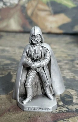1994 Star Wars Rawoliffe Fine Pewter Miniature Darth Vader Figurine DG - Image 1 of 4