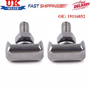2X For VW Golf Polo Lupo Fox Beetle Audi Skoda Battery Clamp Securing T Bolt Nut - Picture 1 of 9