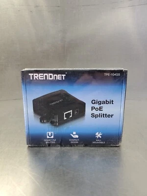 TRENDnet TPE-104GS Gigabit PoE Splitter.                                  5E-29  - Image 1 of 3