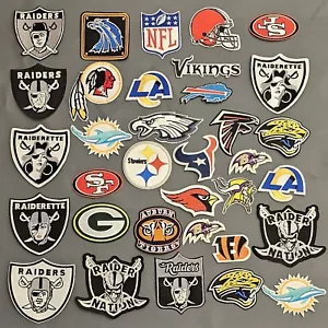 NFL PATCH zum Aufbügelnu Bügelbild Logo American Football Team USA Sport Fußball - Bild 1 von 33