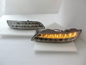 NEW Porsche 911 997 2005-2009 SMD LED Daytime Running Light DRL Bumper Lamps - Picture 1 of 10