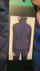 Andrew Marc Damen ärmellose dunkelblaue Jacke - XL - gesteppte Taschen vorne - Bild 1 von 6