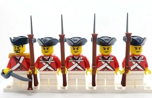 British 33rd Infantry Soldiers Napoleonic Wars made with real LEGO® Minifigure - Picture 1 of 3