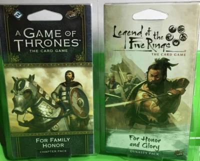 Legend of the Five Rings The: For Honor and Glory Fantasy Flight Games  NEW - Image 1 of 4