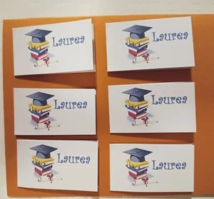 🐬 Laurea 20 Bigliettini Per Bomboniere Fai Da Te - Foto 1 di 2