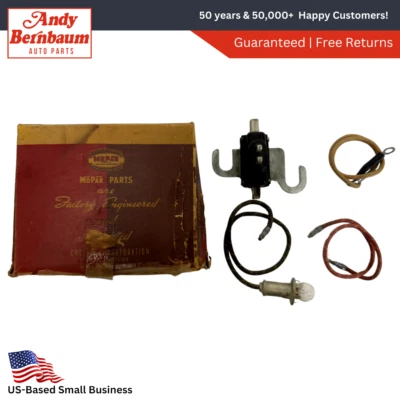 1949-1950 Dodge DeSoto Plymouth Access Hand Brake Signal Package 1300961 NOS - Image 1 of 4