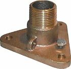 Groco NPS - NPT Flanged Adaptor for In-line Ball Valve 2-1/2" Bronze IBVF-2500