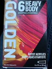 Golden Heavy Body Traditional Artist Acrylics Color Mixing Set