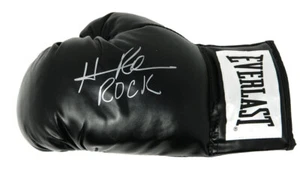 Guante de Boxeo Everlast Firmado Hasim Rahman Negro con Roca - NEGRO - Imagen 1 de 1