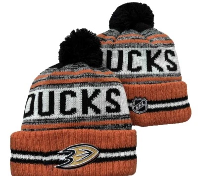 Gorro New Era Anaheim Ducks, blanco, negro, naranja, NHL, OSFM Foto 1 de 4