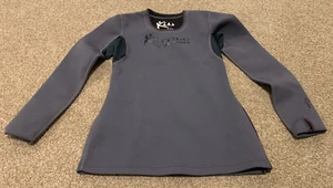 Kutting Weight Sauna Shirt Women’s Medium M Thumbholes Neoprene Weight Loss RARE - Picture 1 of 10