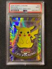 2000 Pokemon T.V Topps Chrome Pikachu Spectra Chrome #25 PSA 9 Mint