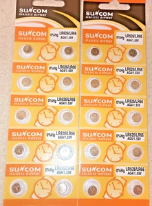 20 Pieces 377 AG4/LR626 Batteries By Suncom FREE SHIPPING Expires 2029 Yes 2029! - Picture 1 of 2