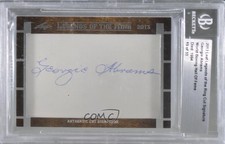 2013 Leaf Legends of the Ring Cut Signature Edition /33 George Abrams Auto
