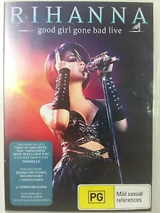 Rihanna Good Girl Gone Bad Live DVD Rating PG NTSC - Picture 1 of 4