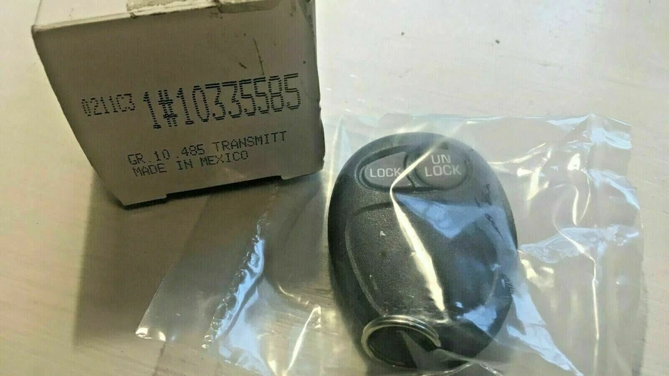Controle remoto de entrada sem chave GM 2005 Pontiac Montana Chevrolet Venture 10335585-C5 fabricante de equipamento original - Imagem 1 de 1