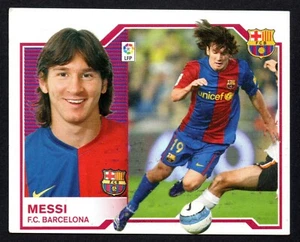 LIONEL MESSI - FC BARCELONA 2007-08 STICKER PANINI LA LIGA ESTE BBVA 07/08 - Picture 1 of 2