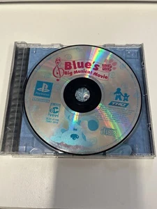 Blues Clues Big Musical Game (Sony Playstation 1 PS1) No Manual - Picture 1 of 2