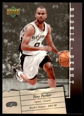 2006-07 Upper Deck Rookie Debut Tony Parker San Antonio Spurs #88 - Image 1 of 2