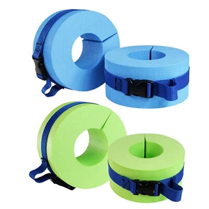 Foam Swim Cuffs EVA Aqua Aerobics Floating Ring Workout Ankles Arms Belts fit - Picture 1 of 13