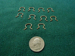 1936 1937 1938 1939 1940 1941 1942 1946 1947 1948 PONTIAC DOOR HANDLE CLIPS 10pc - Picture 1 of 1