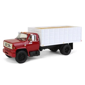 First Gear 1/34 Red & White 1970s Chevrolet C65 Grain Truck w/ Corn Load 10-4254 - Picture 1 of 6