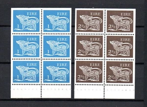 Ireland 1971 Booklet pane Art stamps (Michel H.Bl 1/2) nice MNH - Picture 1 of 1