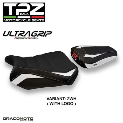 Acolchado de sillín SUZUKI GSX R 600 / 750 2011-2023 SGSXRT2U-2WH-1 TPZ blanco ULT... Foto 1 de 4