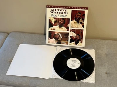 MFSL MOFI MOBILE FIDELITY MUDDY WATERS FOLK SINGER OMR 33 1/3 LP, used FREE S/H Foto 1 de 4