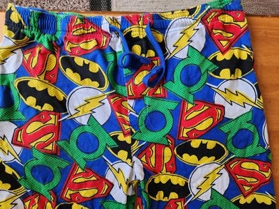 Men's Lounge Pants 2XL DC Universe 100% Cotton EUC  - Image 1 of 4