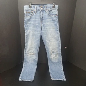 Polo Ralph Lauren Jugend Größe 12 The Sullivan Distressed schmale Jeans, 24" Schrittlänge - Bild 1 von 8