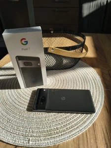 Google Pixel 7 128GB Obsidian (Schwarz), TOP Erhalten - Bild 1 von 10