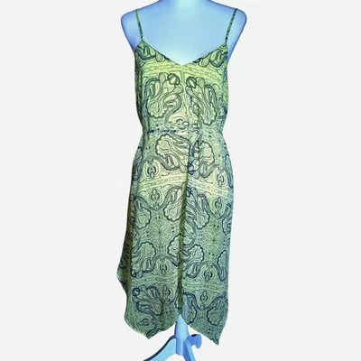 Vestido Maurices Mediano Y2K Hada Capricho Retro Chifón Midi Dobladillo Asimétrico Años 90 Foto 1 de 4