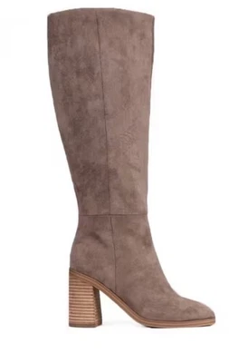Dolce Vita DV Botas Aleta Para Mujer 9 Champiñones Marrón Taupe Bota Hasta la Rodilla Foto 1 de 4