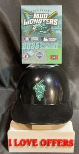 (1) MISSISSIPPI MUD MONSTERS 2025 INAUGURAL ICE CREAM CUP HELMET FRONTIER LEAGUE - Picture 1 of 6