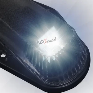 5x Truck Smoked Roof Top Marker Set+Switch White LED for 80-96 F-Series Pickup - Bild 1 von 5