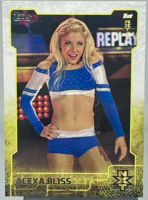 2015 Topps Chrome WWE Alexa Bliss #92 (RC) NXT Rookie Card - Image 1 of 2