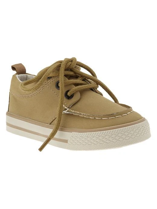 ZAPATILLAS BABY GAP BOYS BRONCEADO BELLOTA GAMUZA ORG. $29,95 TALLA 9 NUEVO CON ETIQUETAS Foto 1 de 1