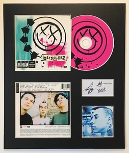 BLINK 182 - Signed Autographed - BLINK 182 - Album Display - Picture 1 of 1