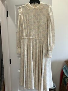 Ladies' Vintage Dress; Circle Skirt; Size 12