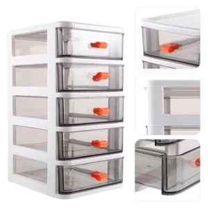 5-Layer Desk Organizer Drawer Type Table Storage Box Organizer Tabletop Drawer - Picture 1 of 11