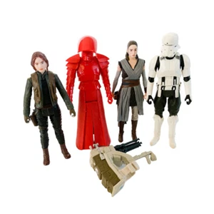 Star Wars The Last Jedi  Rey Praetorian Jyn Erso Action Figures Force Link - Picture 1 of 8