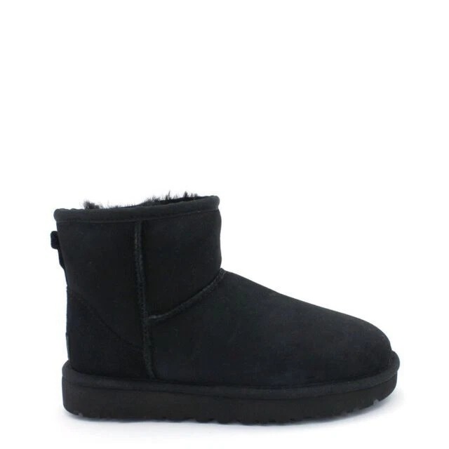 UGG Classic Mini II Women's Winter Boots - Black, US 5