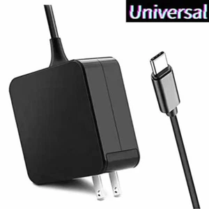 Wholesale 65W Type-C USB-C Laptop Charger for HP Lenovo Dell Chromebook Samsung - Picture 1 of 5